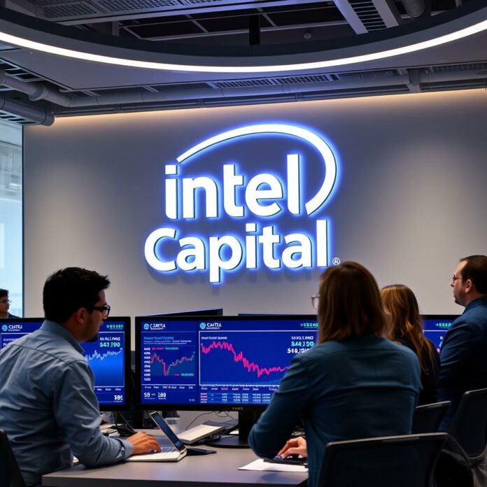 Intel Capital, innovation et indépendance dans un bureau futuriste
