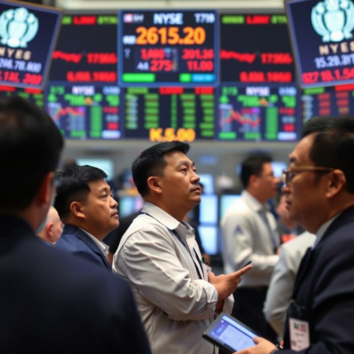 Asian stock market reacts to new tariffs