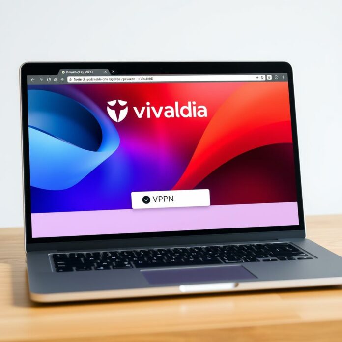 Vivaldi browser with integrated Proton VPN feature
