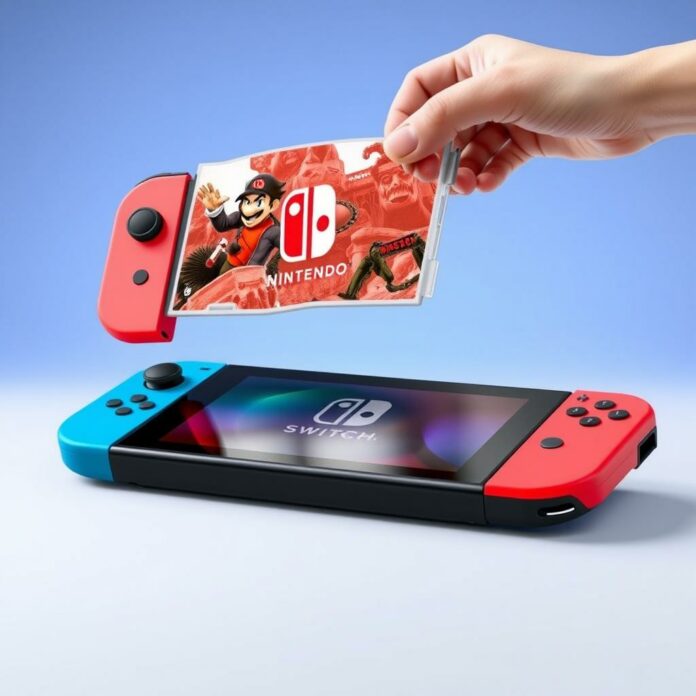 Nintendo Switch avec Carte de Jeu Virtuelle