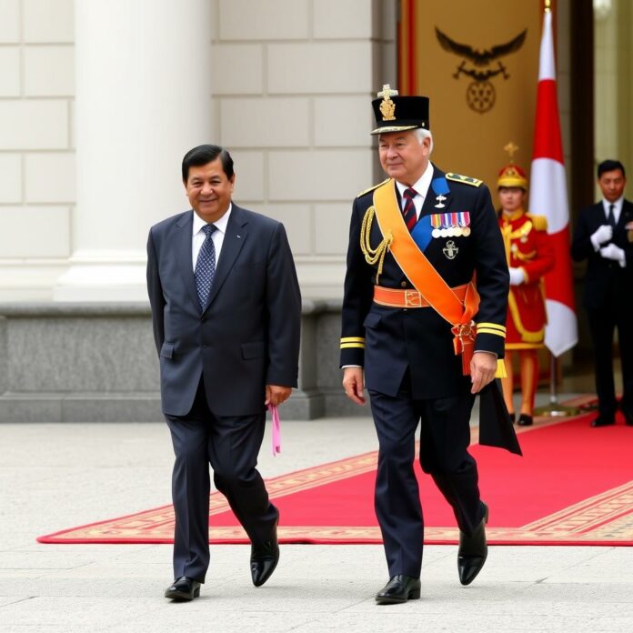 Rencontre entre le président brésilien et l'empereur du Japon à Tokyo