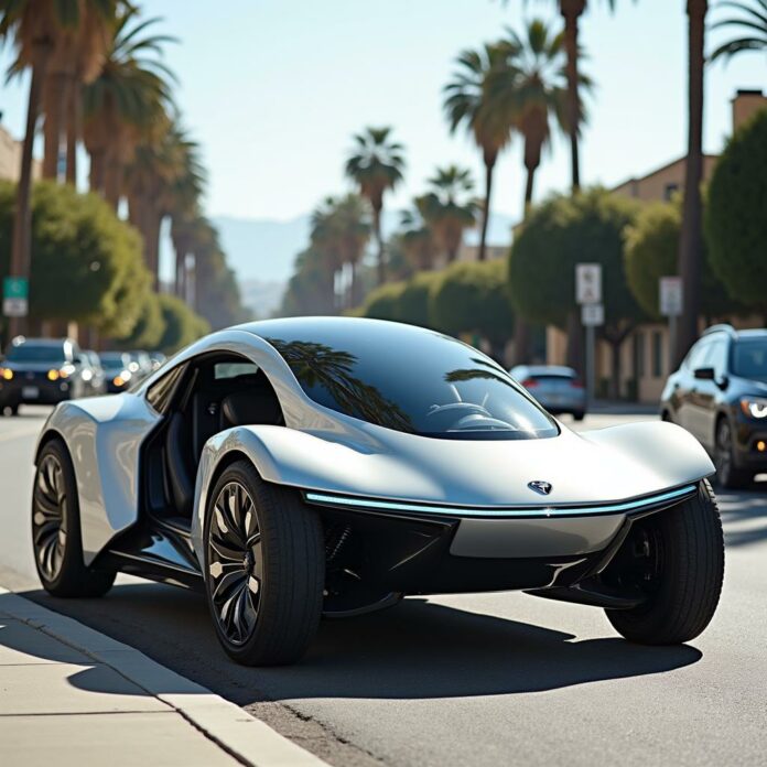 Concept electric vehicle by Slate Auto with customizable features