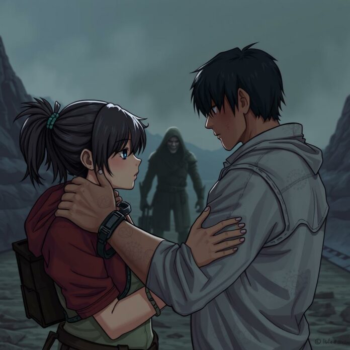 The Last of Us scene depicting love and prejudice in a post-apocalyptic setting