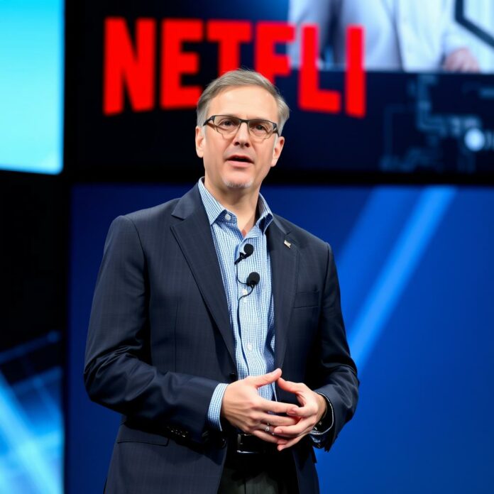 Greg Peters, co-CEO de Netflix, parle de la résilience de l'entreprise lors d'une conférence