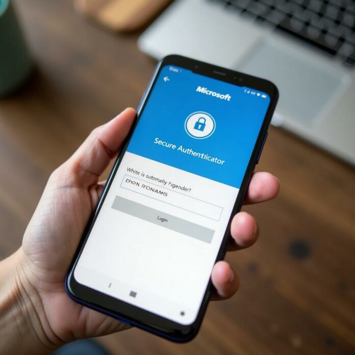 Microsoft Authenticator app for passwordless login